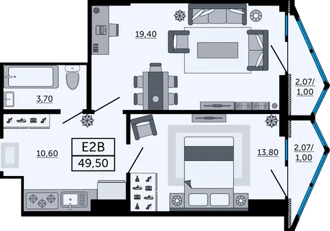 План квартиры