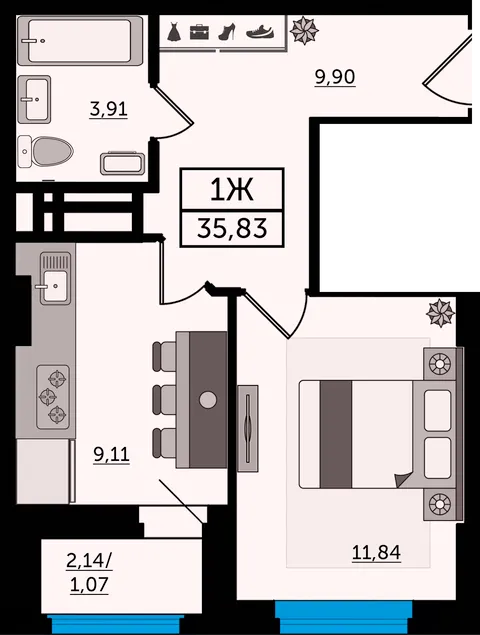 План квартиры