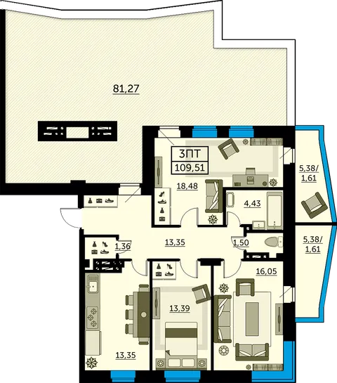 План квартиры