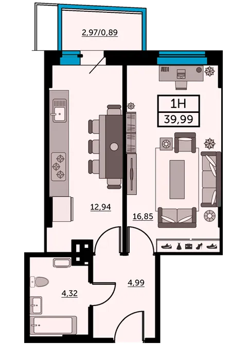 План квартиры