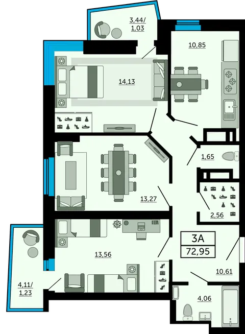 План квартиры
