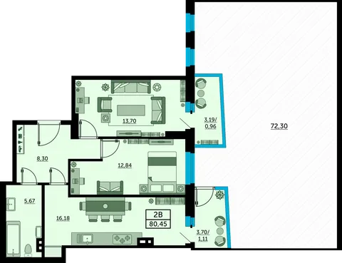 План квартиры