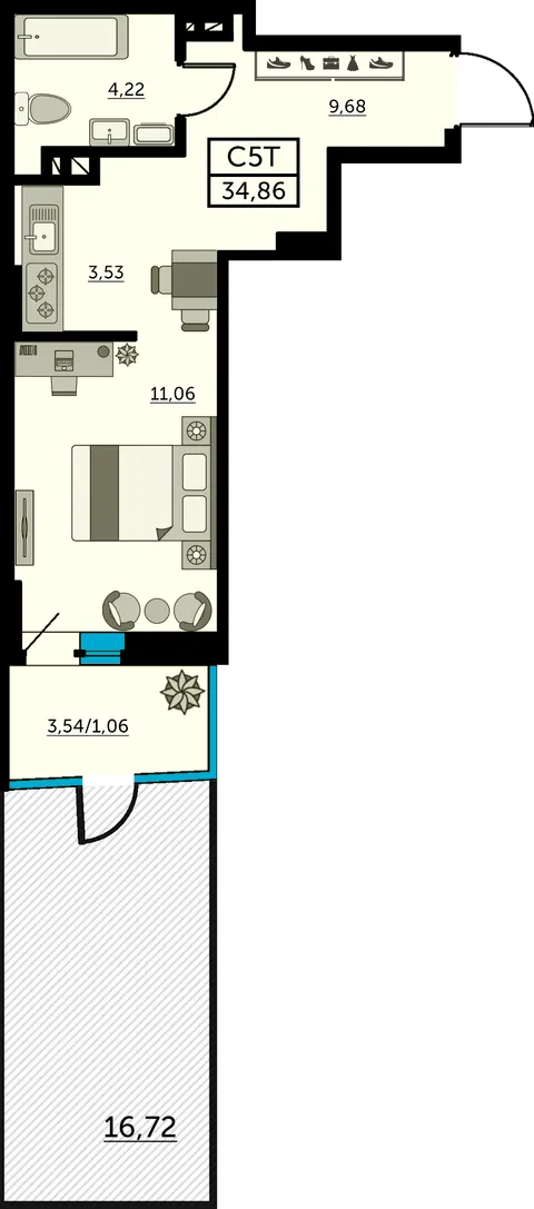 План квартиры