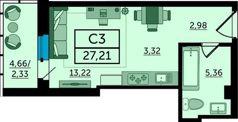 План квартиры