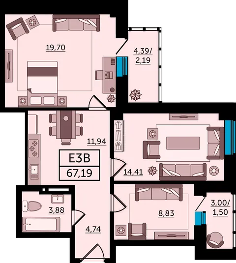 План квартиры