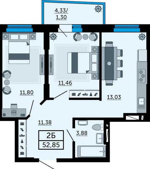 План квартиры