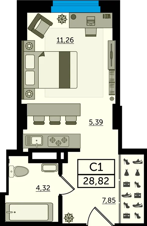 План квартиры
