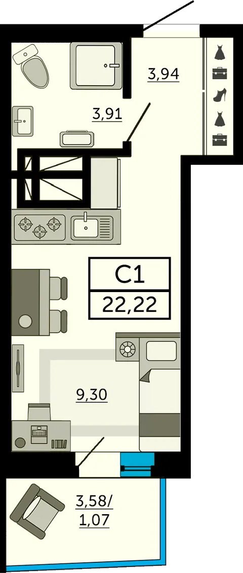 План квартиры