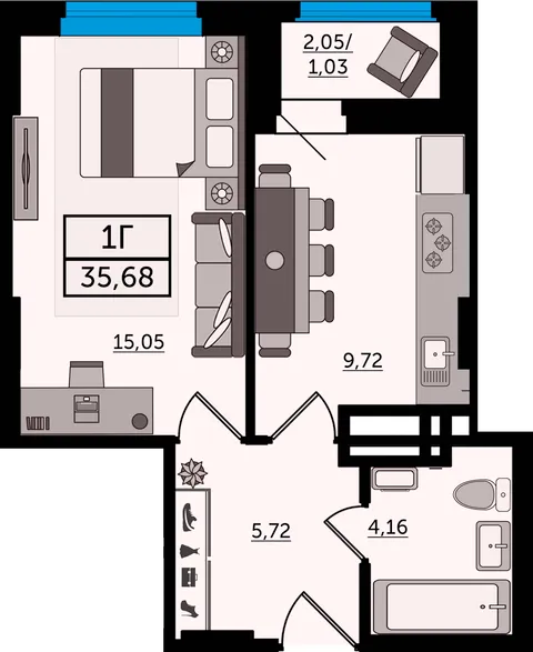 План квартиры