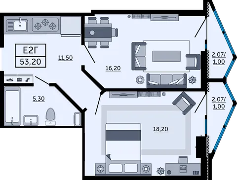 План квартиры