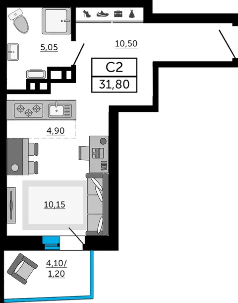 План квартиры