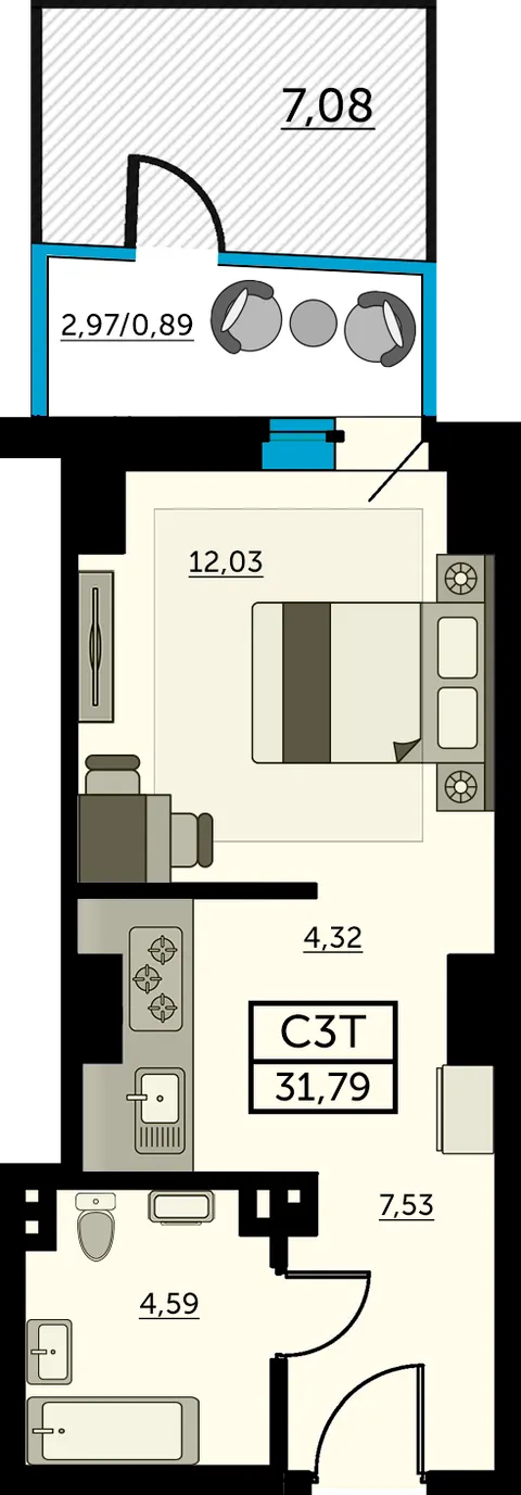 План квартиры
