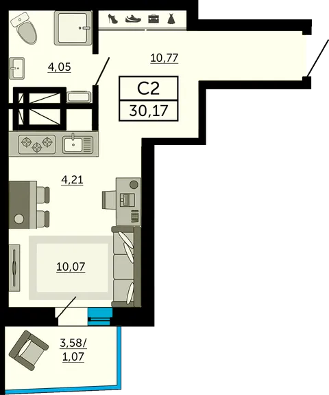 План квартиры
