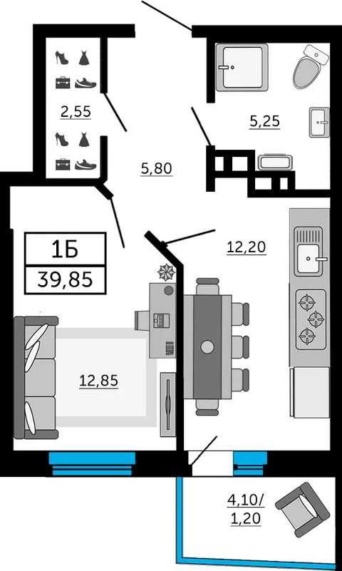 План квартиры