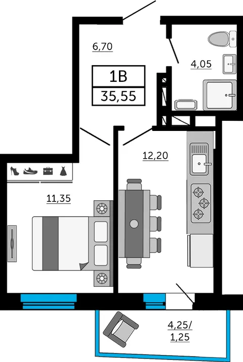 План квартиры