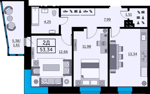 План квартиры