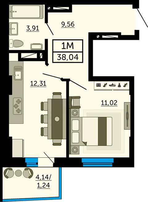 План квартиры