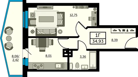 План квартиры