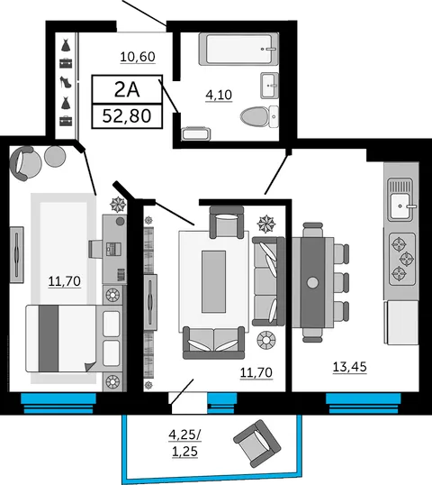 План квартиры