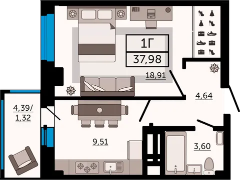 План квартиры