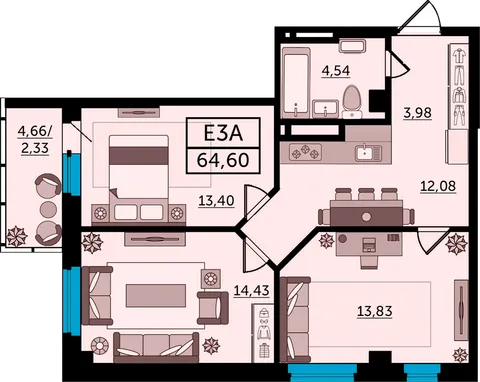 План квартиры