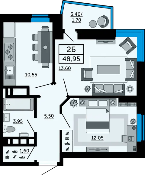 План квартиры