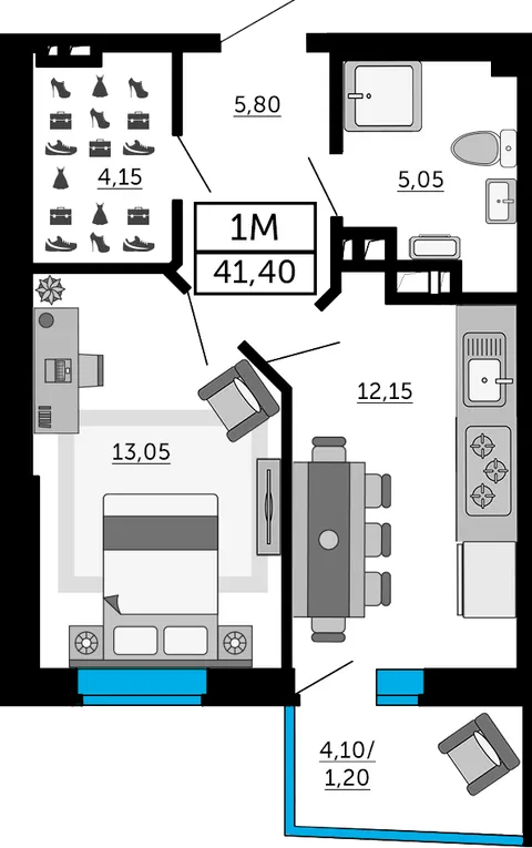 План квартиры