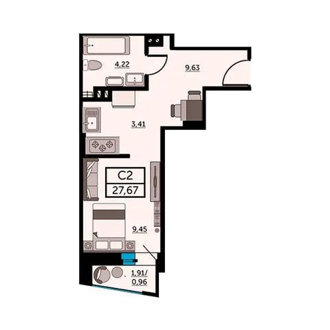 План квартиры