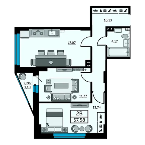 План квартиры