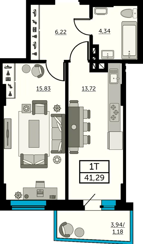 План квартиры