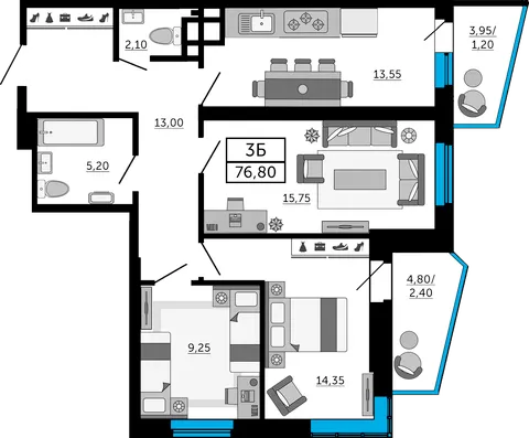 План квартиры