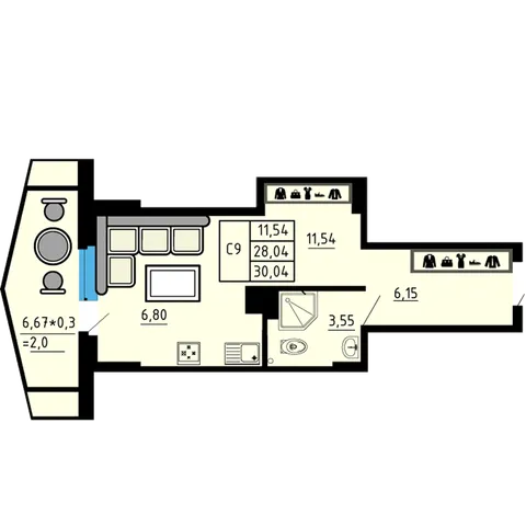 План квартиры