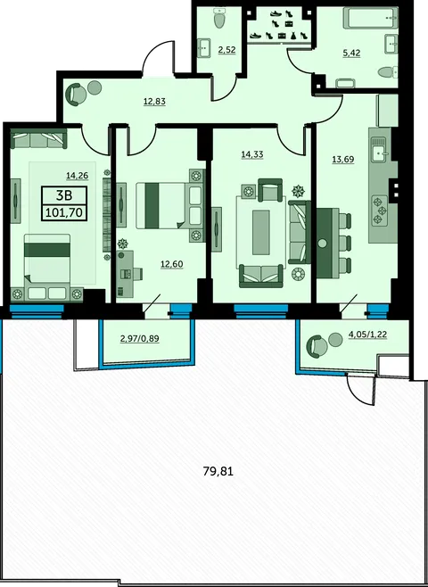 План квартиры