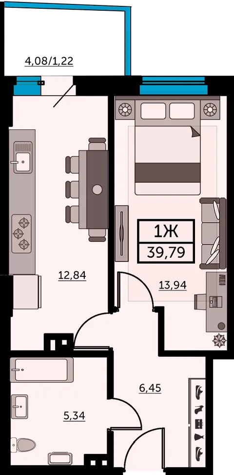 План квартиры