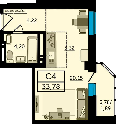 План квартиры