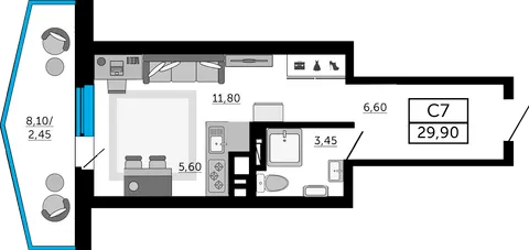 План квартиры