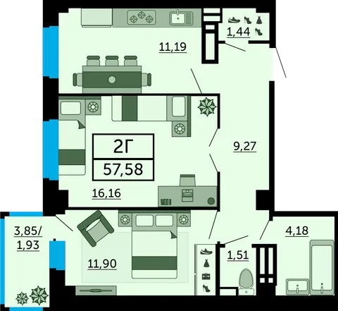 План квартиры
