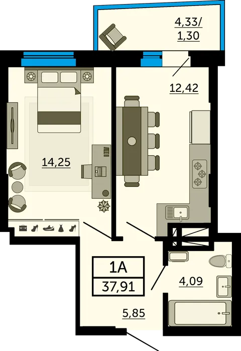 План квартиры