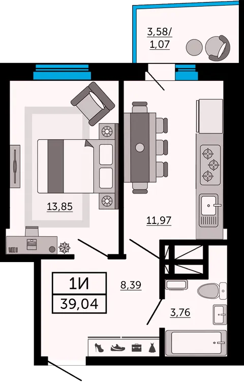 План квартиры