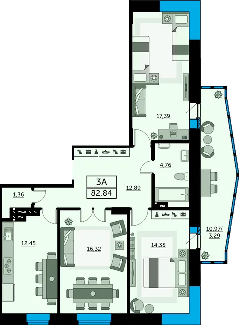 План квартиры