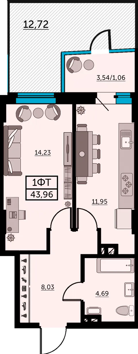 План квартиры