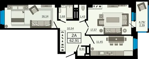План квартиры