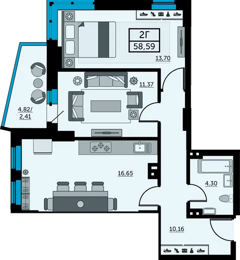 План квартиры