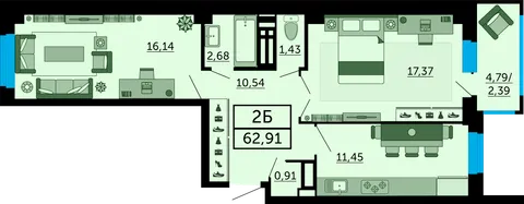 План квартиры