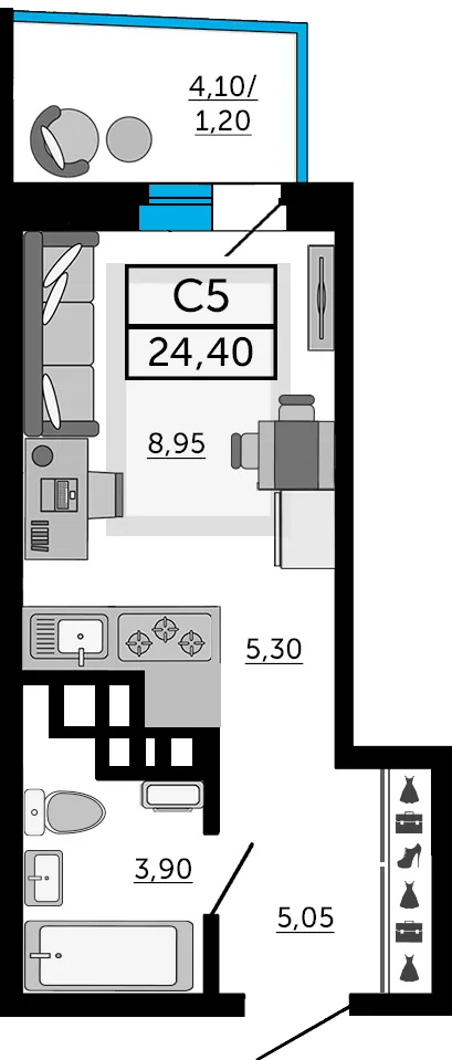 План квартиры