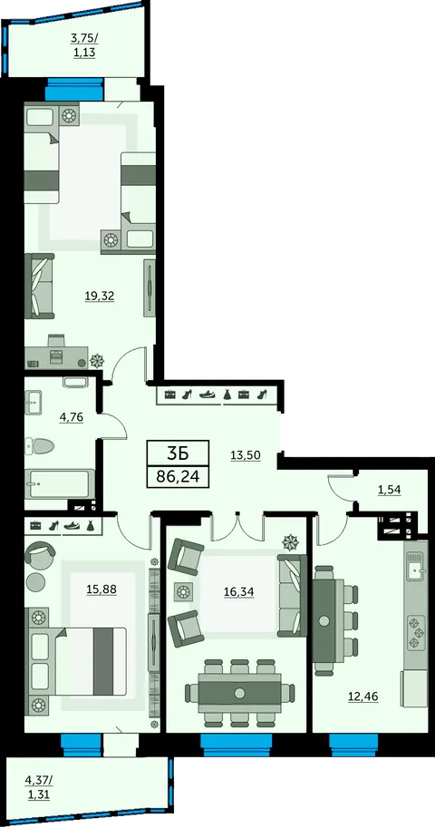 План квартиры