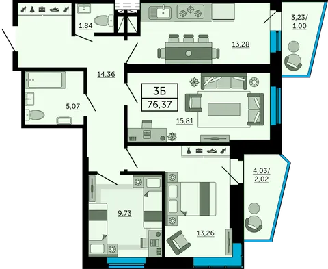 План квартиры