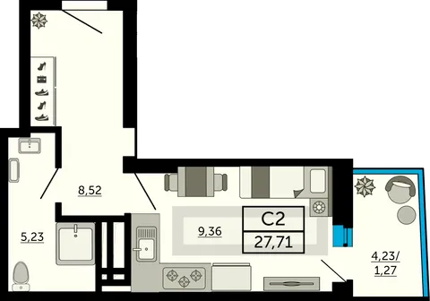 План квартиры