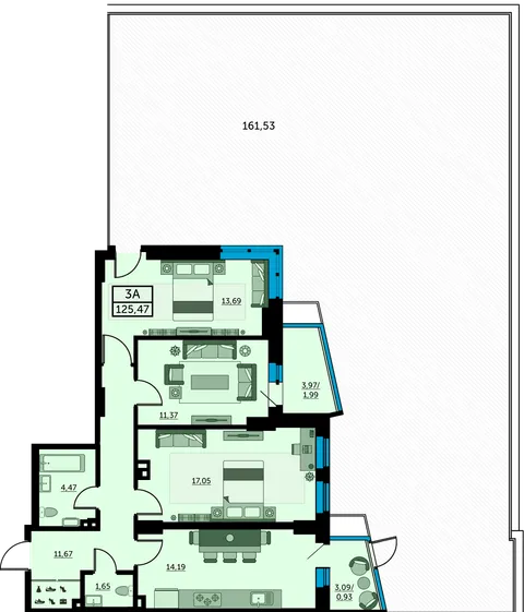 План квартиры