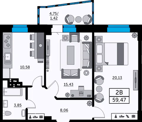 План квартиры